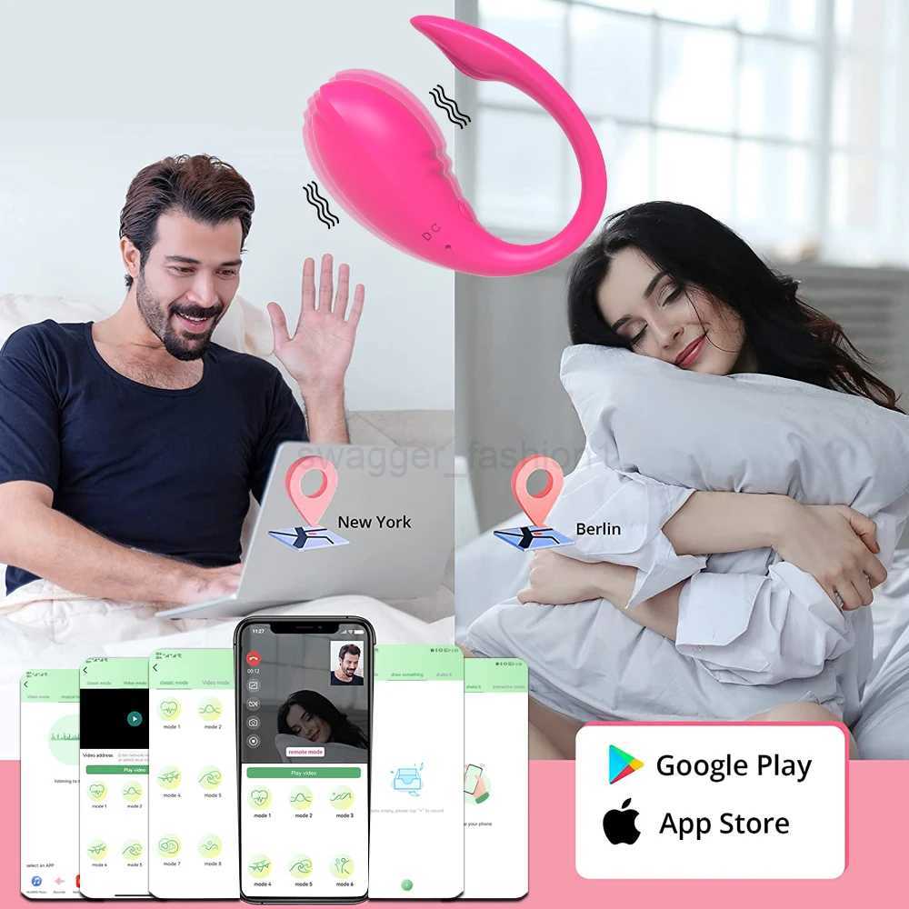 Wireless Bluetooth APP Vibrator Female Remote Control Clitoris Stimulator G Spot Massager sexes Toys for Women Adults PantiesB240708