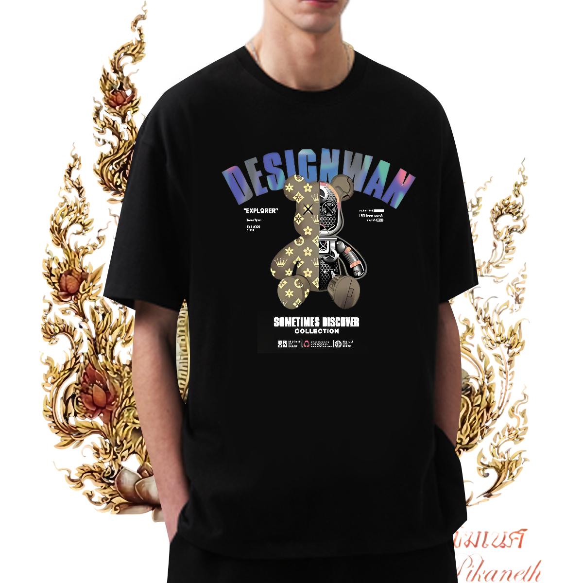 New Designer Mens T Shirts DIY Logo Couples T Shirts Street wear Hip Hop Breathable Crew Neck Loose Fit Polos