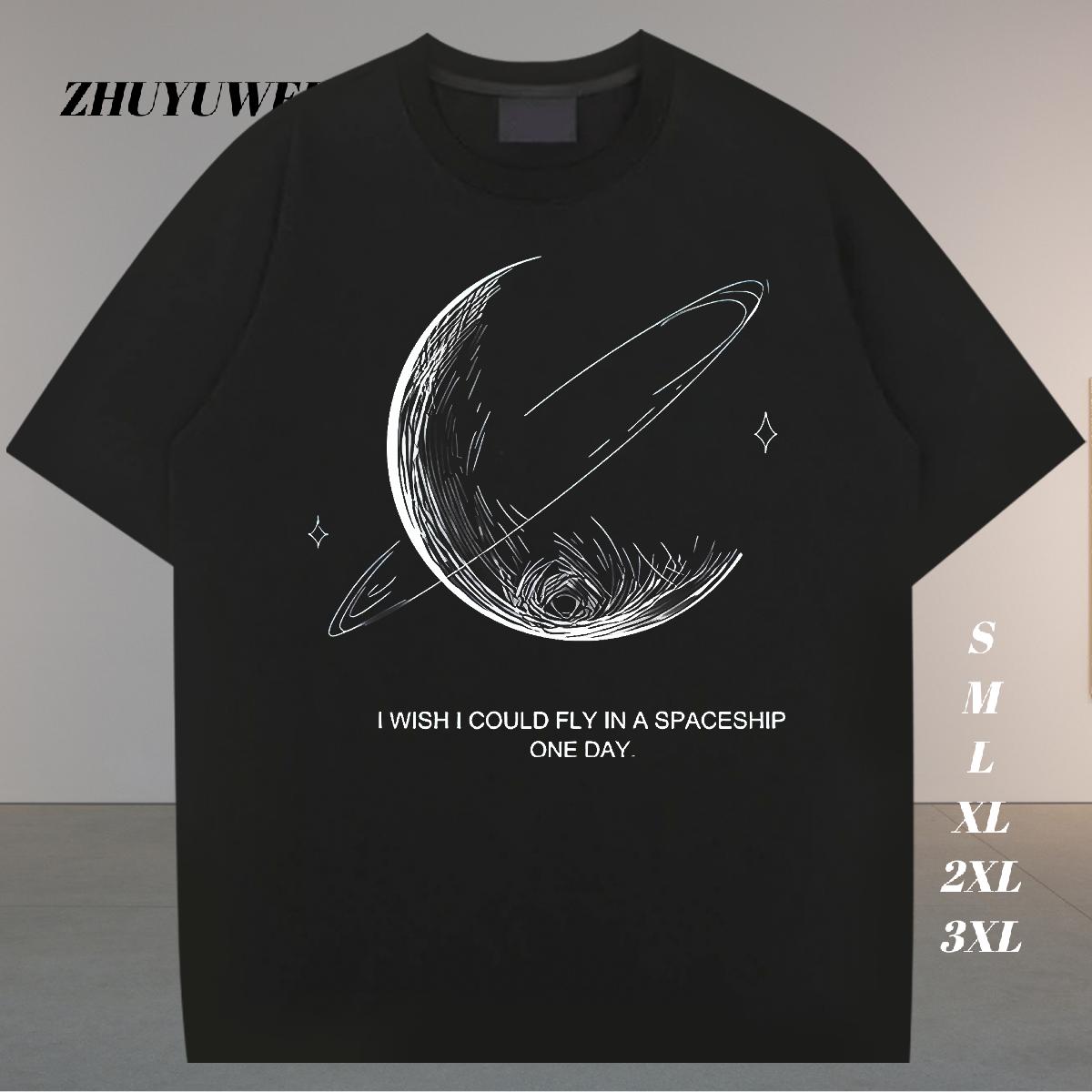 Popular T Shirts Men Hip Hop 180g Cotton Couples T Shirts Factory Direct Customized Print Clothes