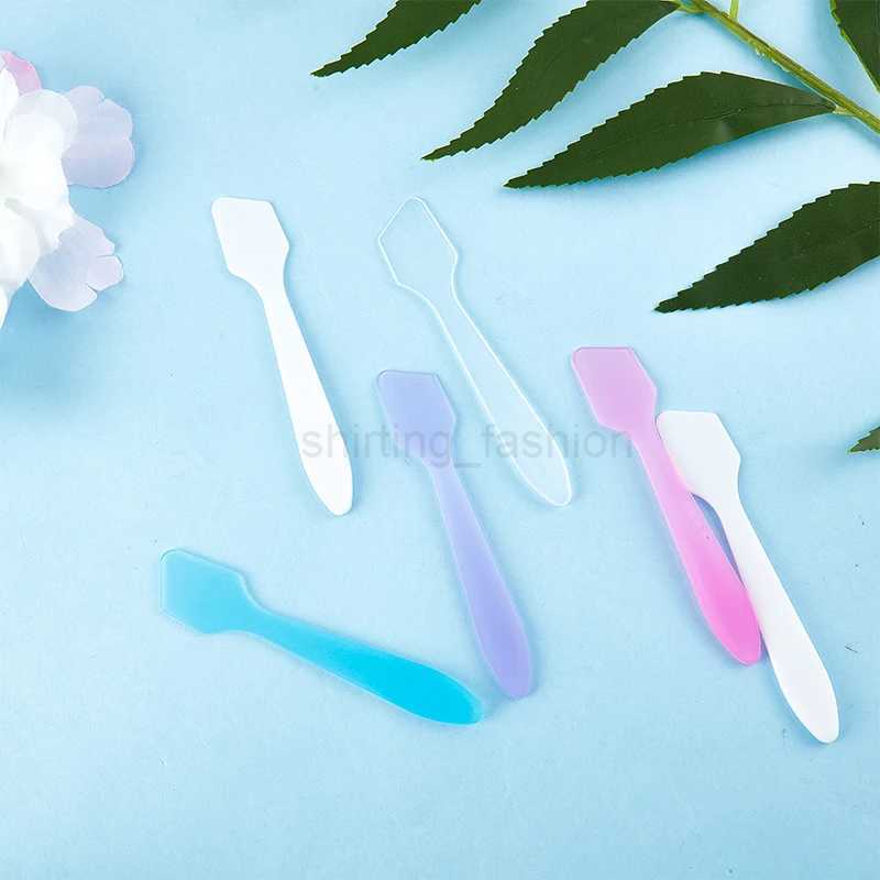 10 Pcs Mini Cosmetic Spatulas Scoop Face Cream Makeup Mask Mixed Spoon Beauty DIY Tools Eye Facial Makeup Applicator SticksCL240708