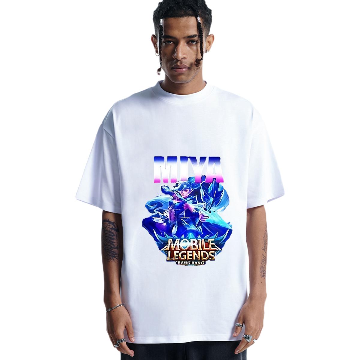 Designer Man T Shirts Hip Hop Short sleeve Cotton Soft Men Tees 2024 DIY Custom Print Oversized Polos