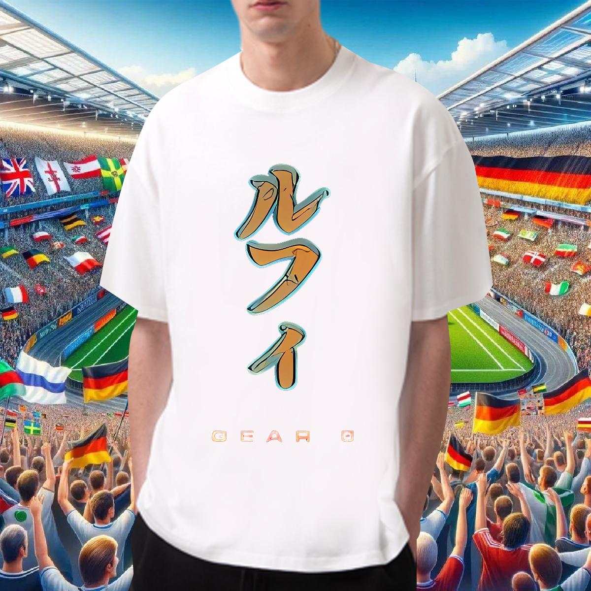 Wholesale T Shirt For Man Daily Outfit Breathable Crew Neck Couples T Shirts DIY Anime Polos