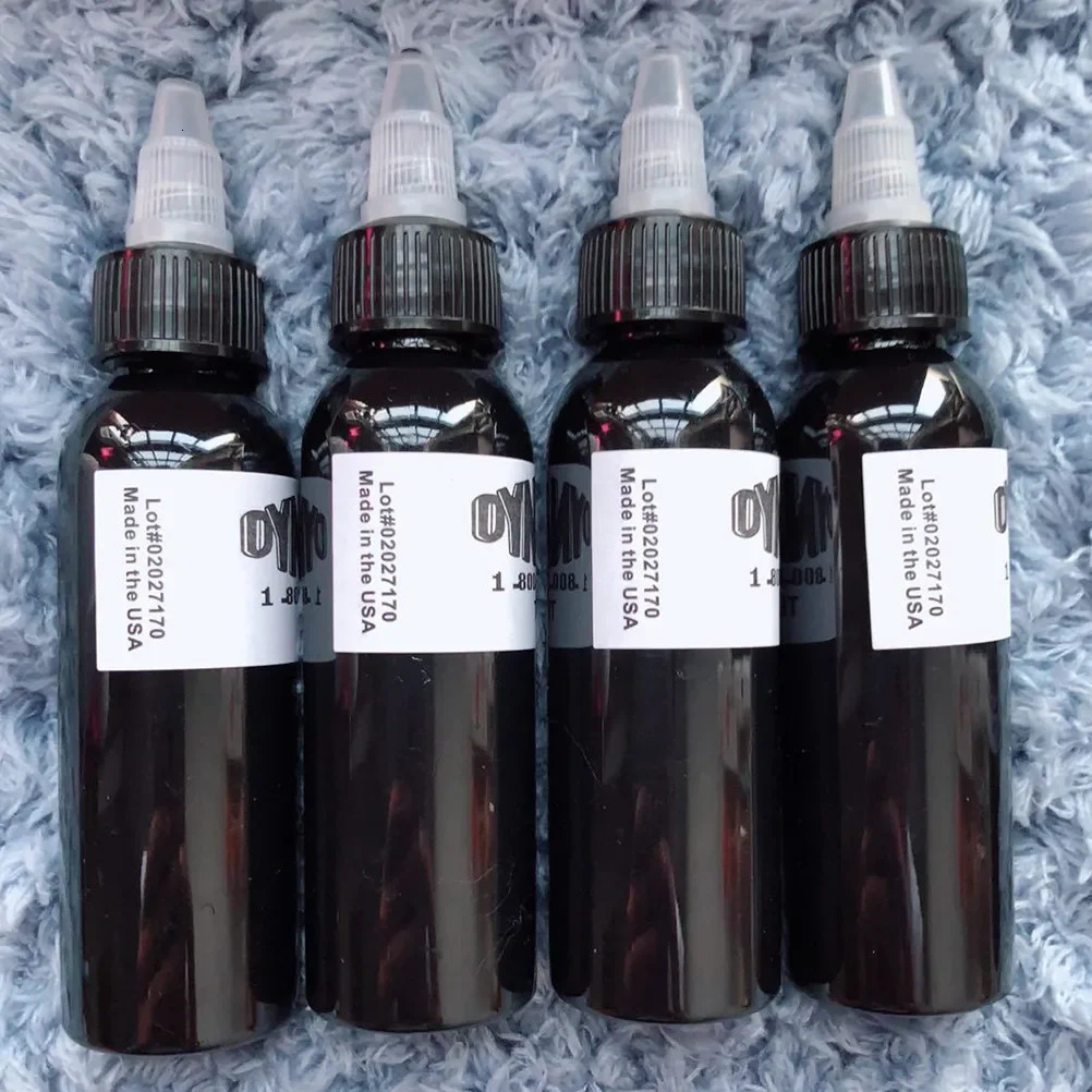 30/60/90/120ml black tattoo ink professional DIY tattoo pigment practical tattoo ink body art pigment tattoo color tattoo pigment 240705