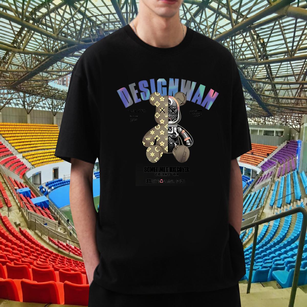 Brand T Shirt For Man Anime Men Tees Sport Cotton O Neck Short Sleeves Designer Tops Tees