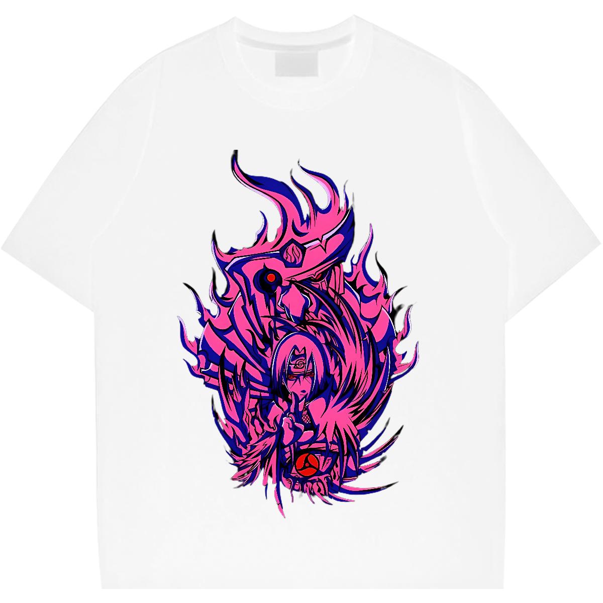 Loose Fit Men Tshirts Short Sleeve Cotton O-Neck Outdoor T-Shirts for Men Custom Cartoon New Arrival Wear