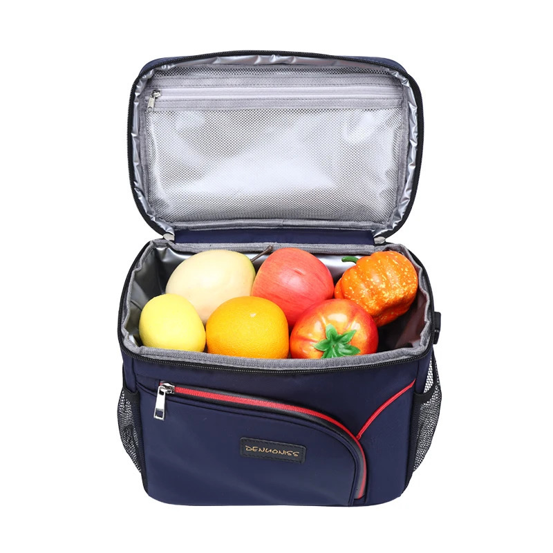 Denuoniss insulated lunch bag bento bag cooler dinner bag portable travel picnic insulated cooler bag 240704bj