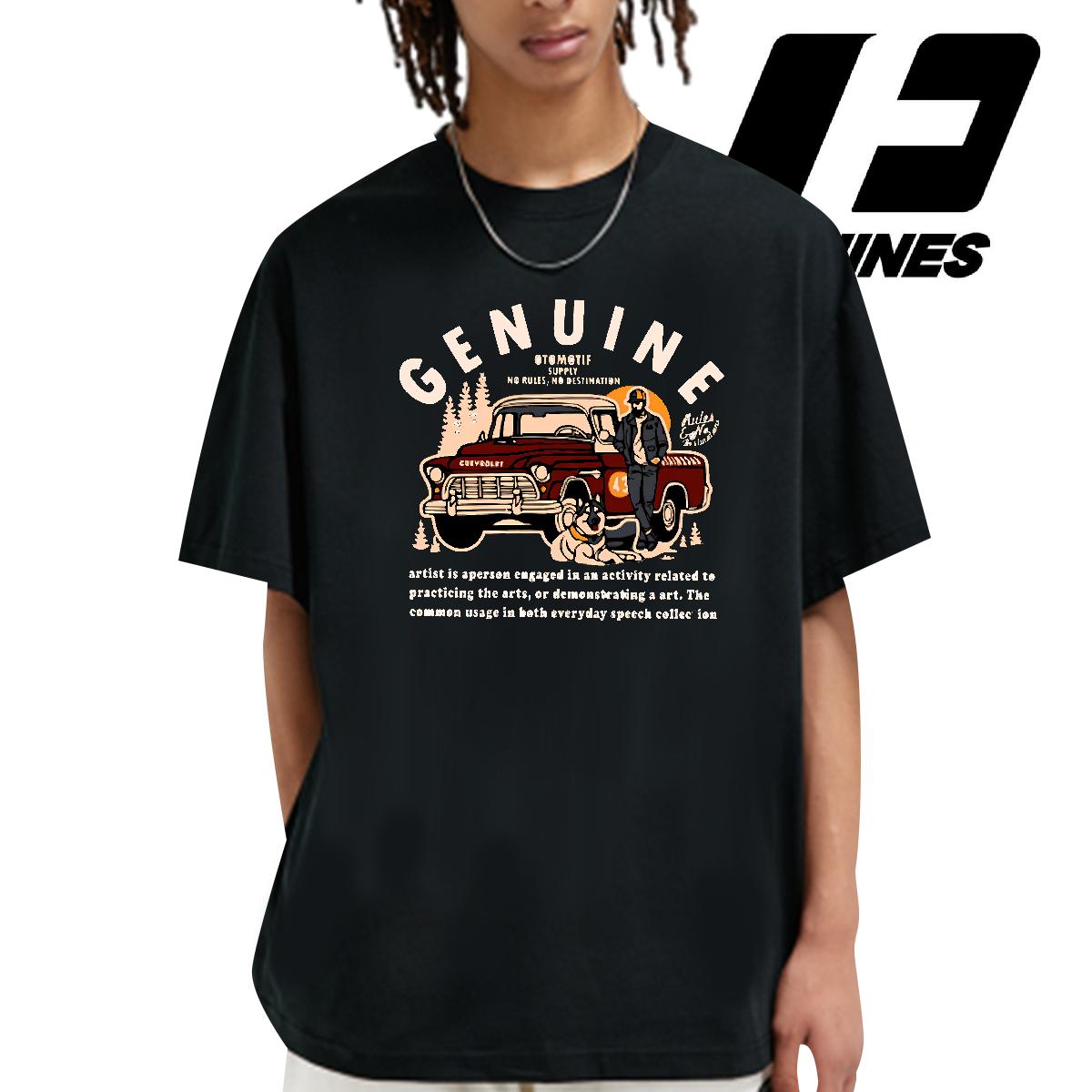 5A Men T Shirts Street Wear Cotton Breathable Soft Couples T Shirts Casual New DIY Printed Tops Shirt