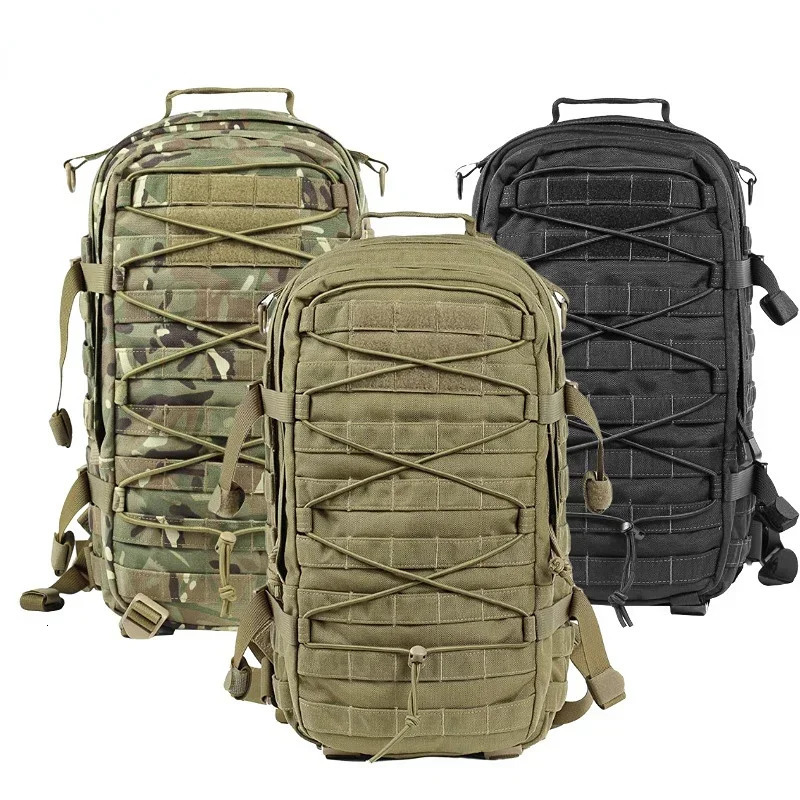 Chikage 900D Nylon Outdoor Sports Hiking Backpack Multi-functional Tactical Backpack Large Capacity Fishing Waterproof Bags 240703
