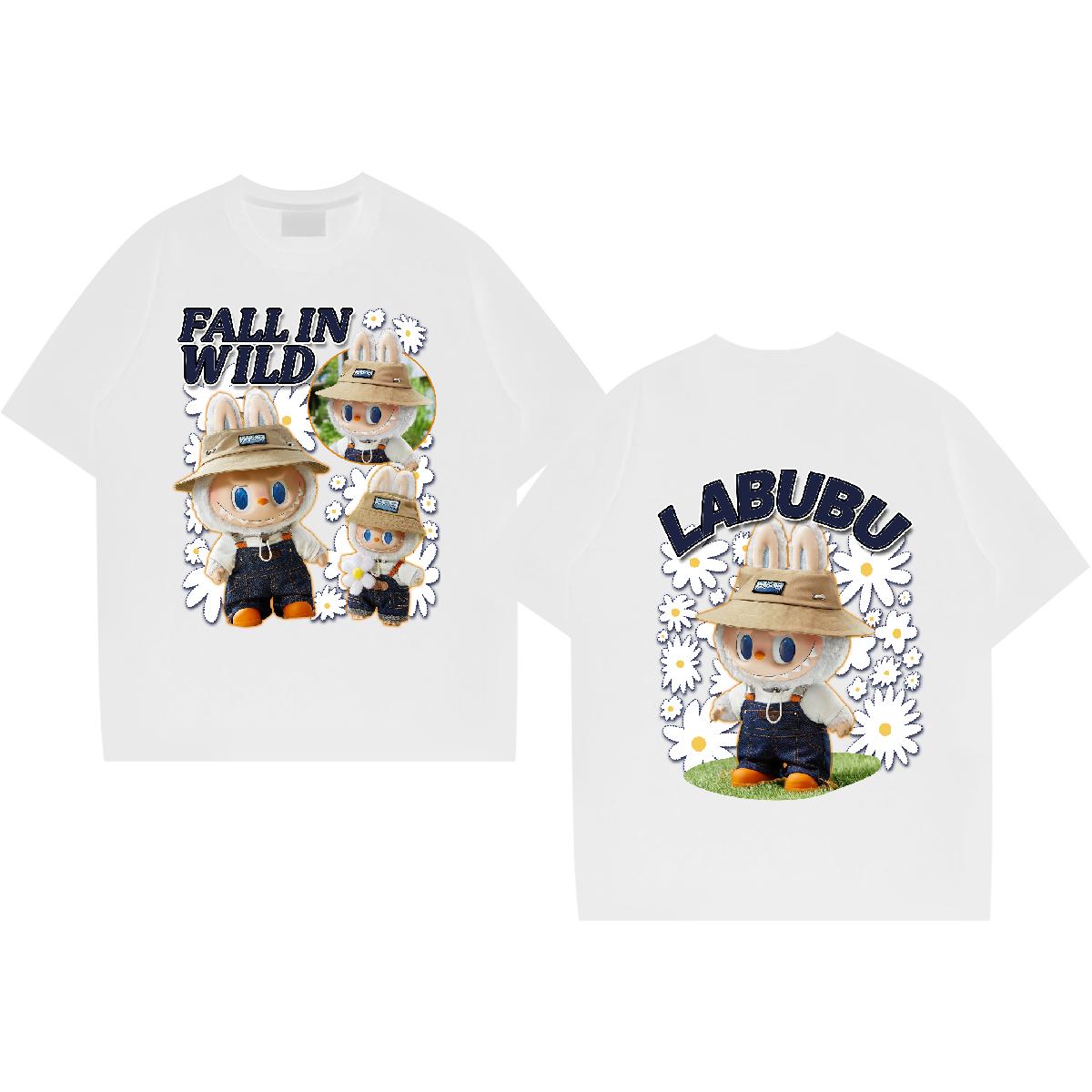 Stylish Men's Classic Cotton T-Shirt with Breathable Crew Neck and Custom Print - Plus Size Top