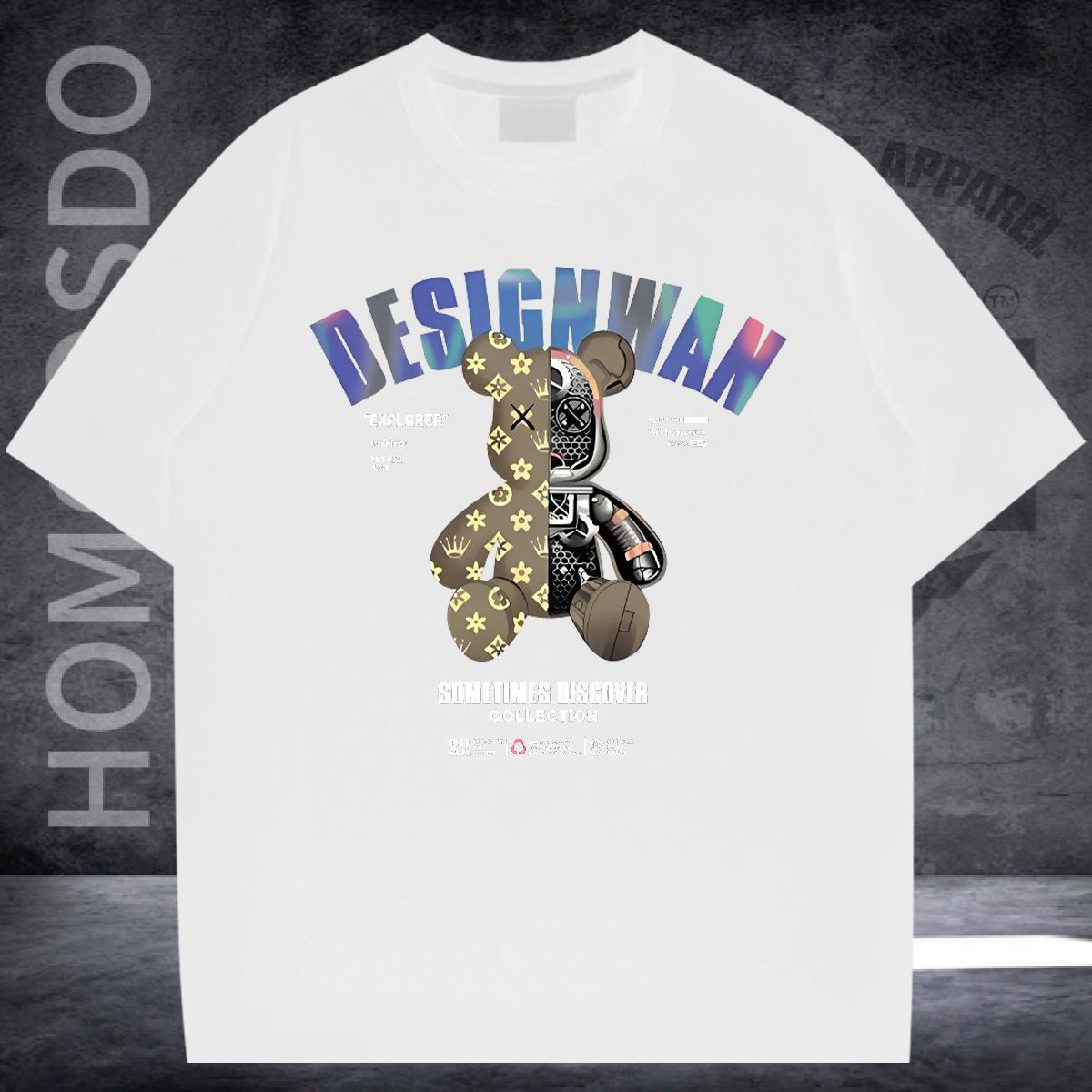 Classic Tshirts Cotton Breathable Soft Daily Outfit Mens T Shirts White Plus Size 2024 New Tees