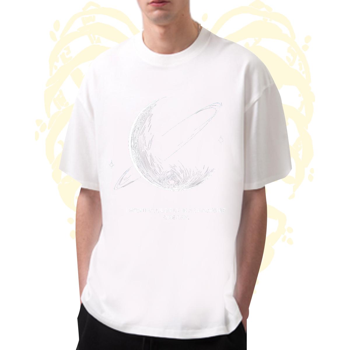 Classic Tshirts Cotton Breathable Soft Street Wear Man T Shirts DIY Fashion Design Tops