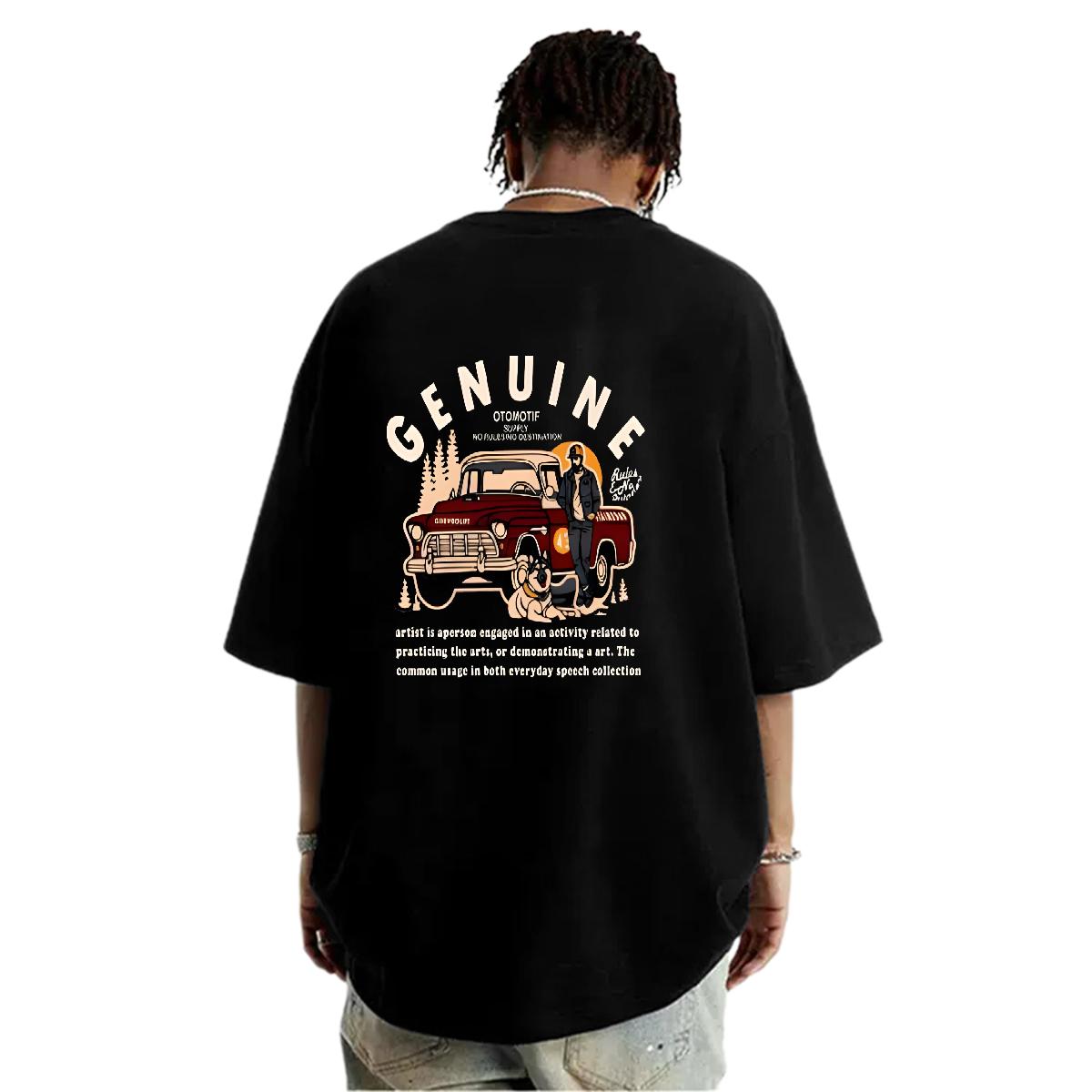 Men's Designer Fashion T-Shirts: Round Neck, Short Sleeve, Streetwear | Custom Anime Brand Clothing