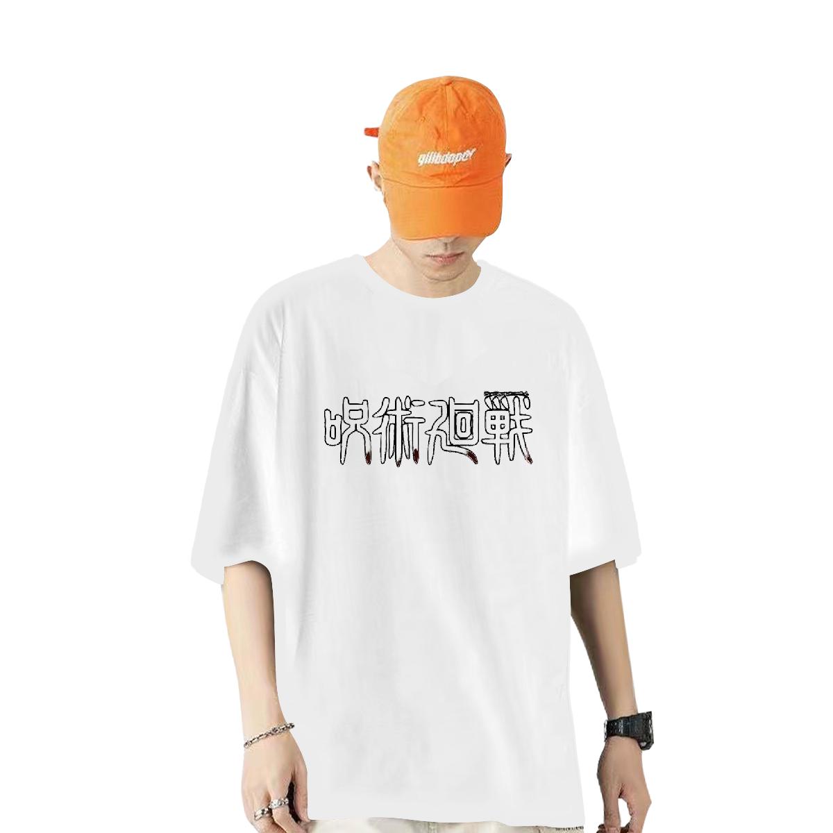 Fashion Designer T Shirts Men Anime Print Men Tops Tees Spring Summer Short sleeve Cotton Soft Unisex Polos