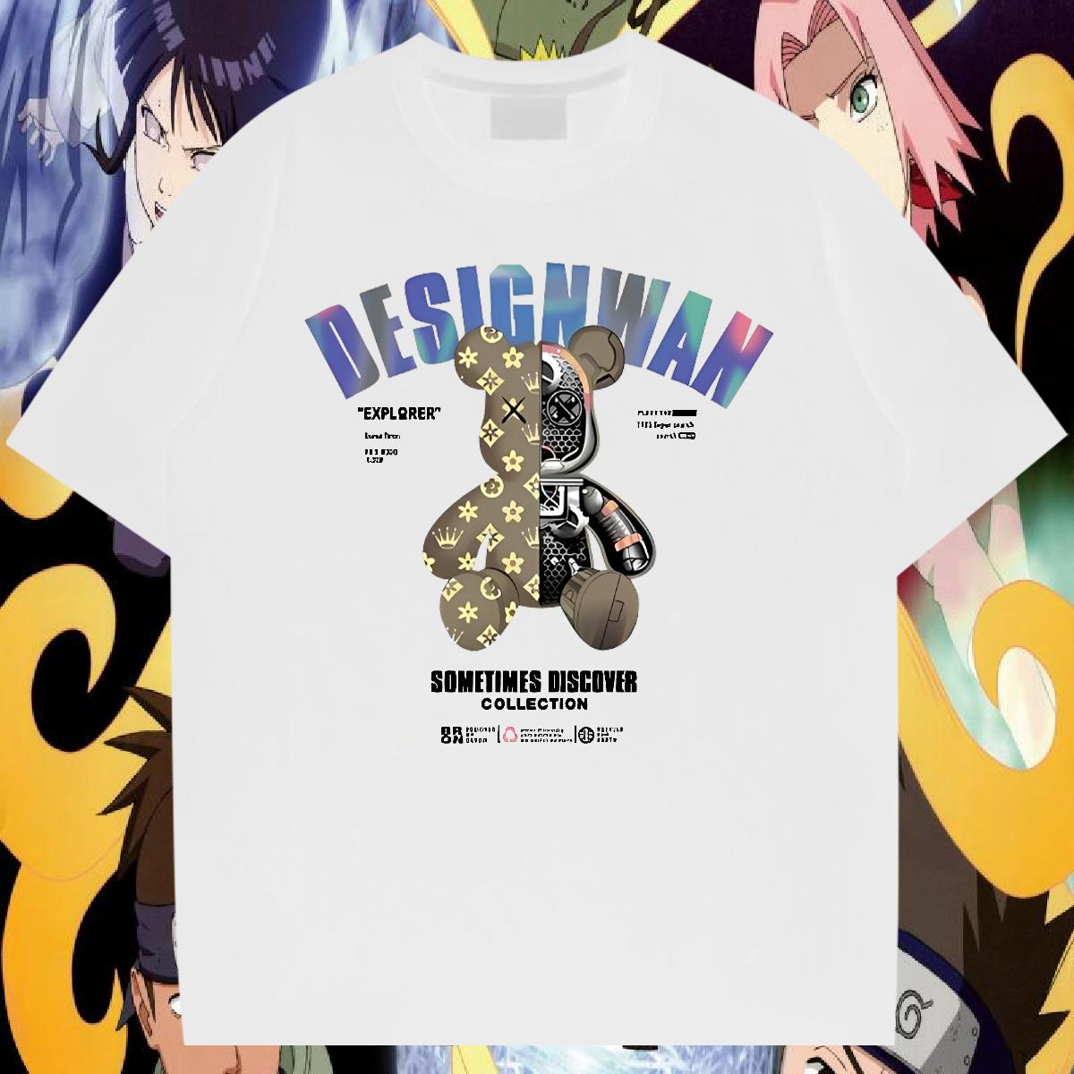 Popular Tshirt for Man Woman Breathable Short Sleeve Home Outdoor Mens T Shirts Custom Print Oversized Wholesale Tees Shirts