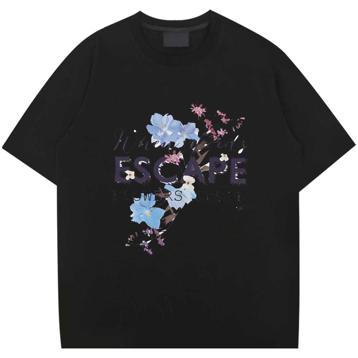 Classic Men Tshirts Crew Neck Cotton Breathable Summer Casual T-Shirts for Men Custom Print Oversized 2024 Designer Tees