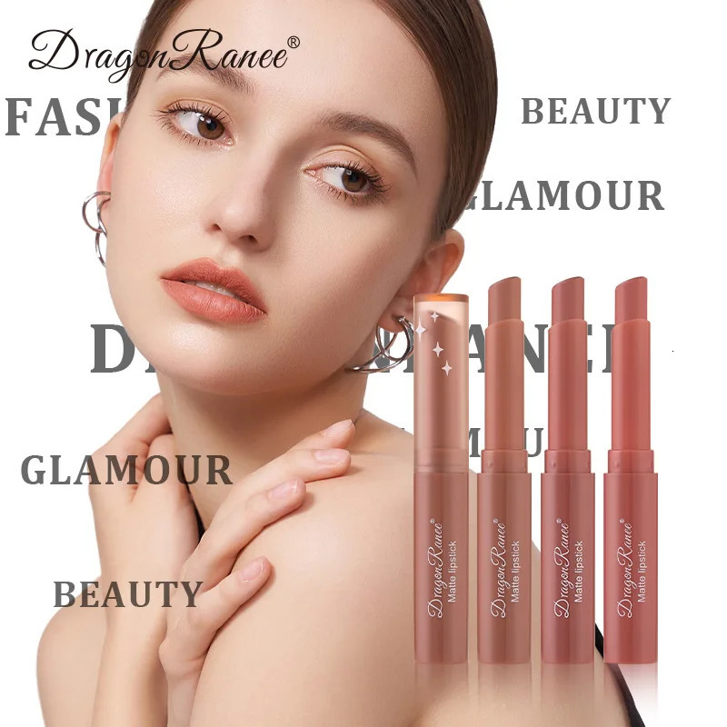 12 colors matte lipstick beauty lipstick gloss lipstick coloring balm rotating lipstick makeup nude bean paste 240705