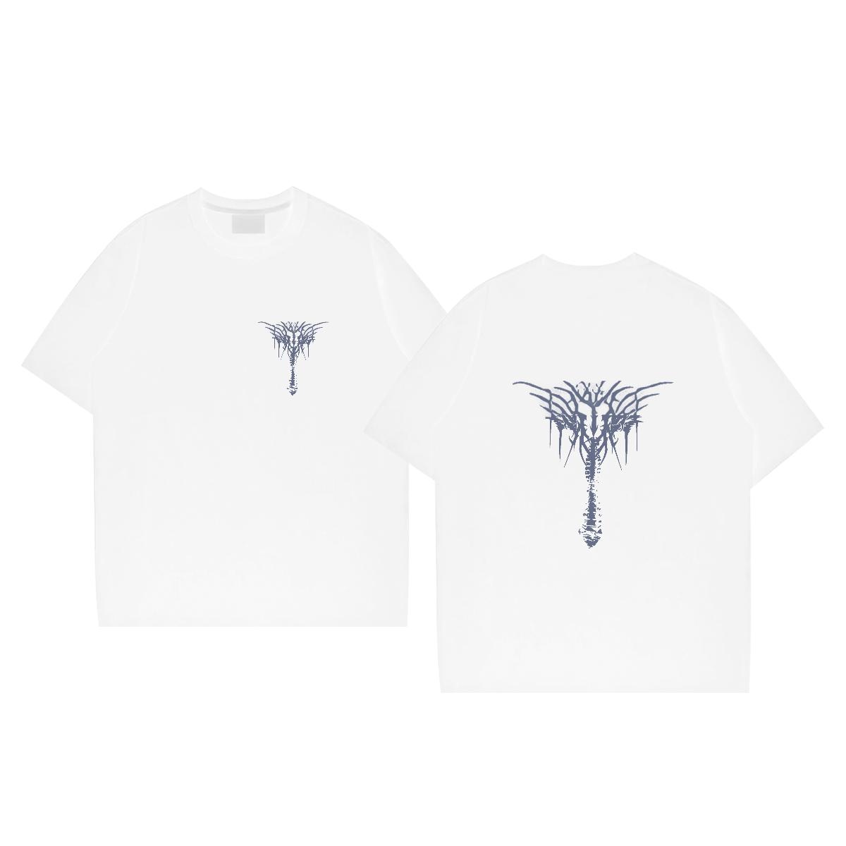 New Man T Shirts DIY Anime Men Tops Tees Street Short sleeve Cotton Soft High Quality Top Tees