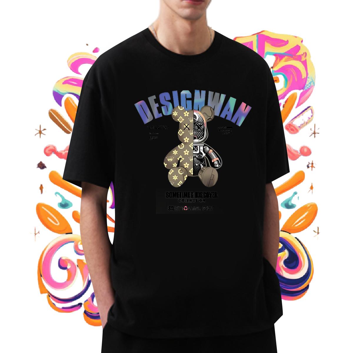 Classic Man T Shirts Customized Tshirt for Man Woman Beach Cotton Breathable Short Sleeve Designer Polos