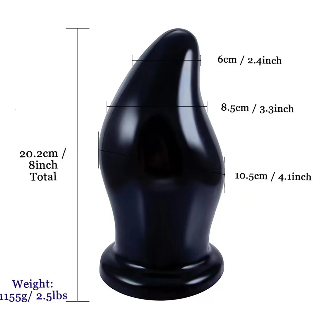 10.5 CM Thick Butt Plug Prostate Massager Adult Sex Toys Woman Couple Male Masturbator Big Anal Plug Stimulate Anus Sex Products 240627