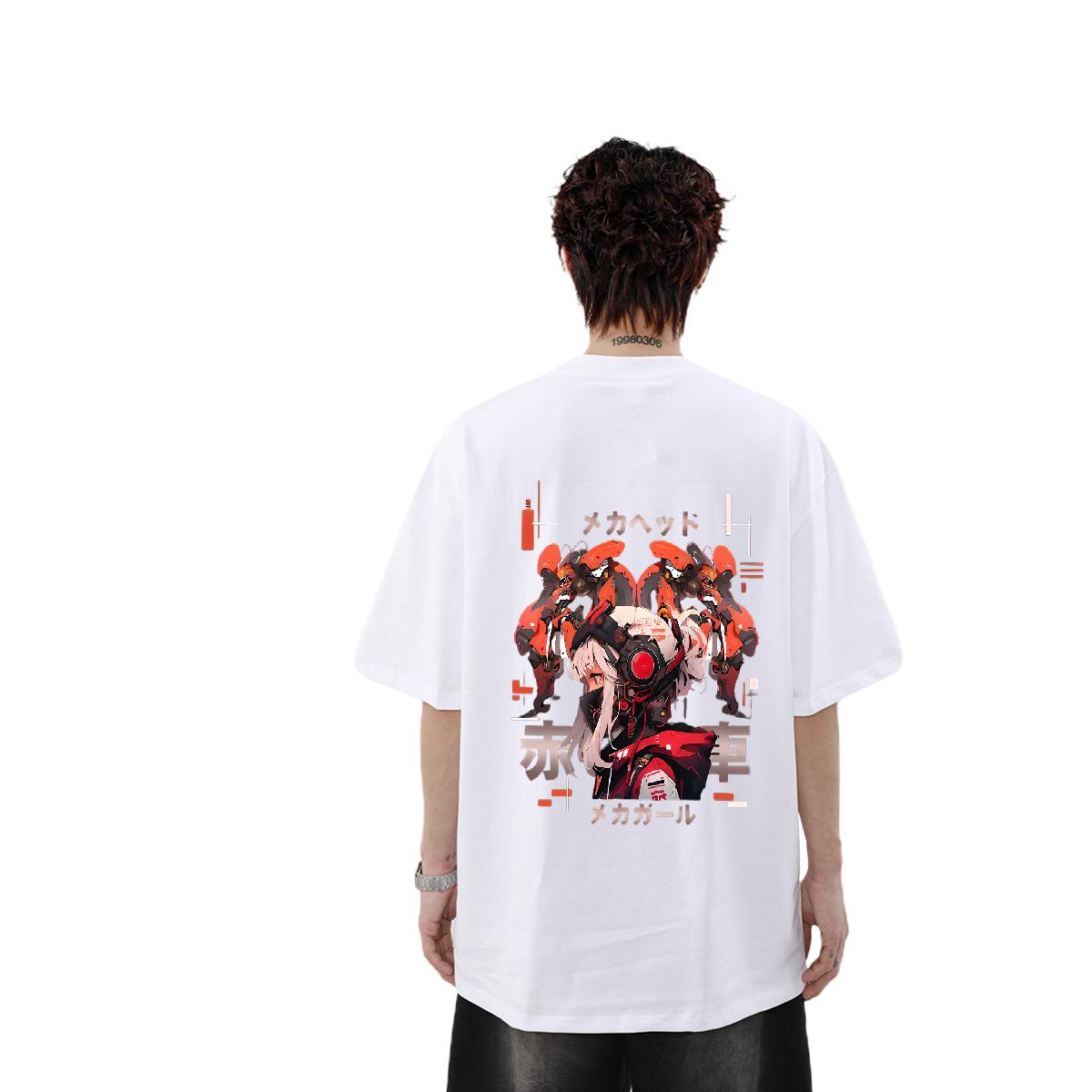 Cool Mens Tshirts 180g Cotton Hip Hop T-Shirts Black White Fashion Top Tees