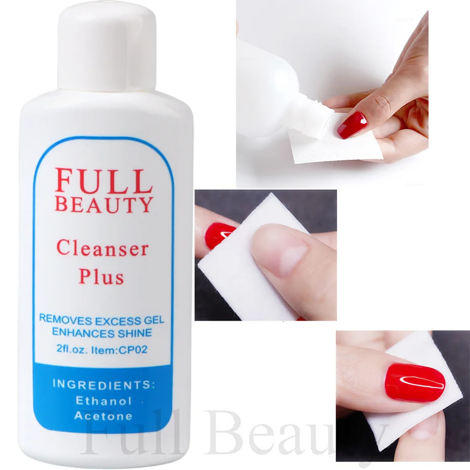 Nail cleaner extended glue false nail removal tool reduced liquid UV gel polishing super brush clean the adhesive layer of false nails 240705