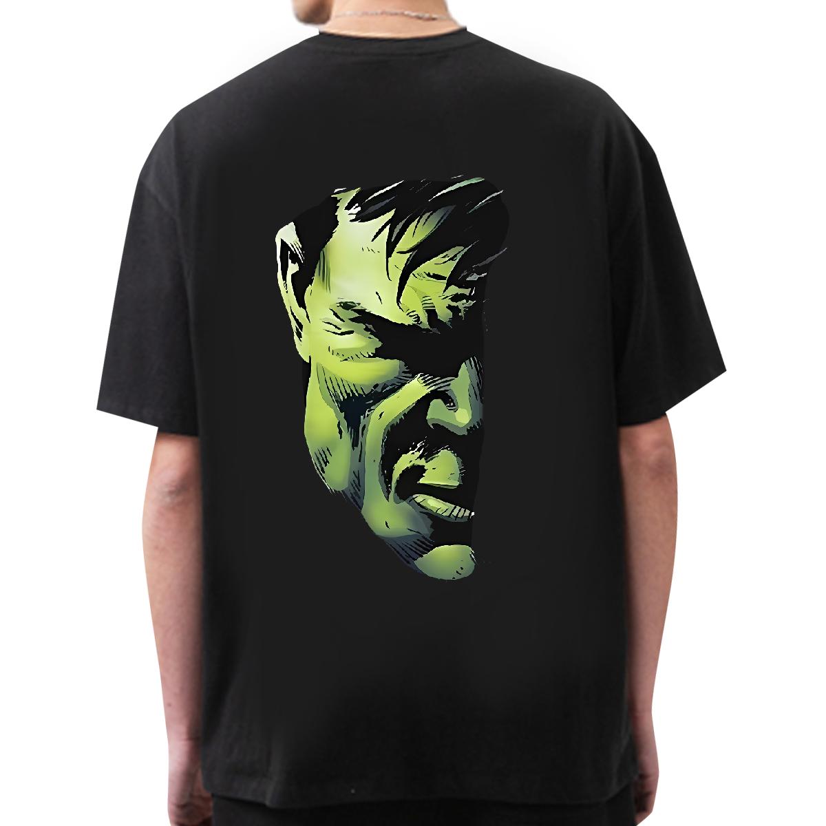 Fashion Design T-Shirts for Men Oversized S-3XL Anime Printing Street Men Tops Tees Round Neck Short Sleeve Cool