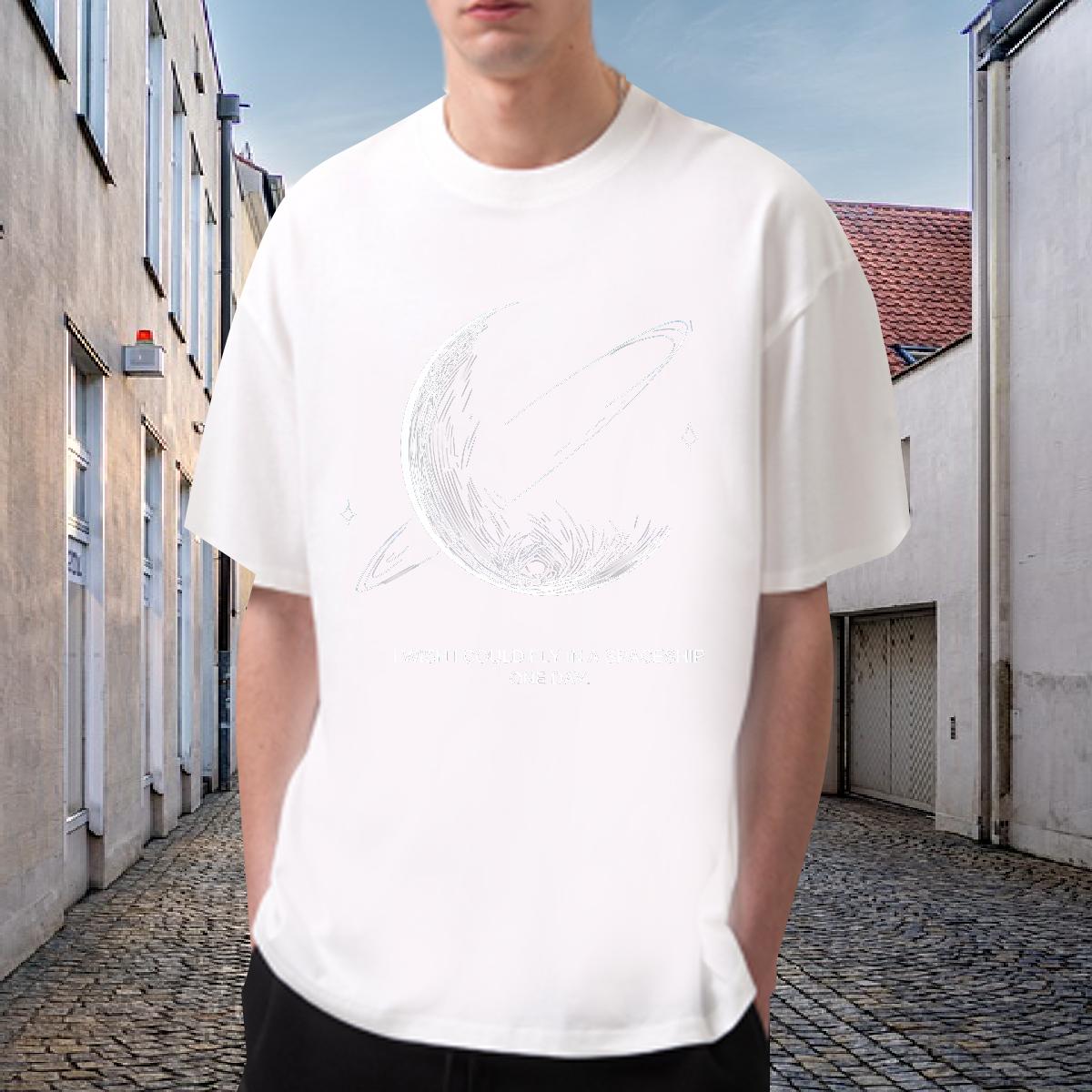 2024 DIY Man T Shirts Custom Printed Casual Daily Wear Tshirts Breathable Short Sleeve High Quality