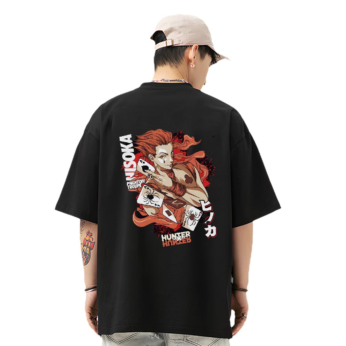 Cool Design Couples T Shirts Crew Neck Cotton Breathable High Street Hip Hop T-Shirts DIY Anime Fashion Designer Tee Shirt