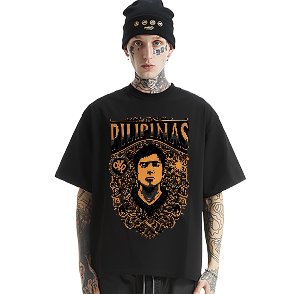 Loose T Shirts Men Sports Casual Cotton Breathable Short Sleeve Men Tees 2024 Summer DIY Anime Tee Shirt