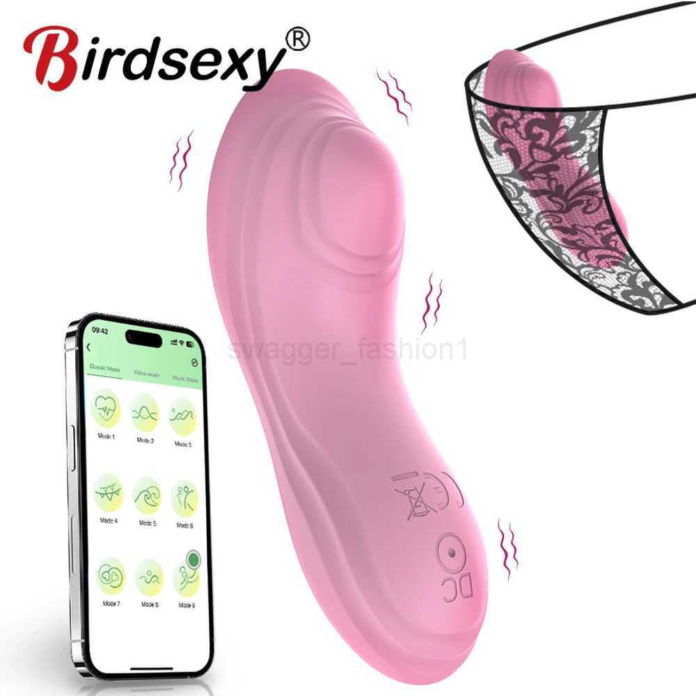 Wearable Vibrator for Women Clit Stimulator Wireless Bluetooth APP Control Magnetic Wear Vibrating Female Masturbator sexes ToysB240708