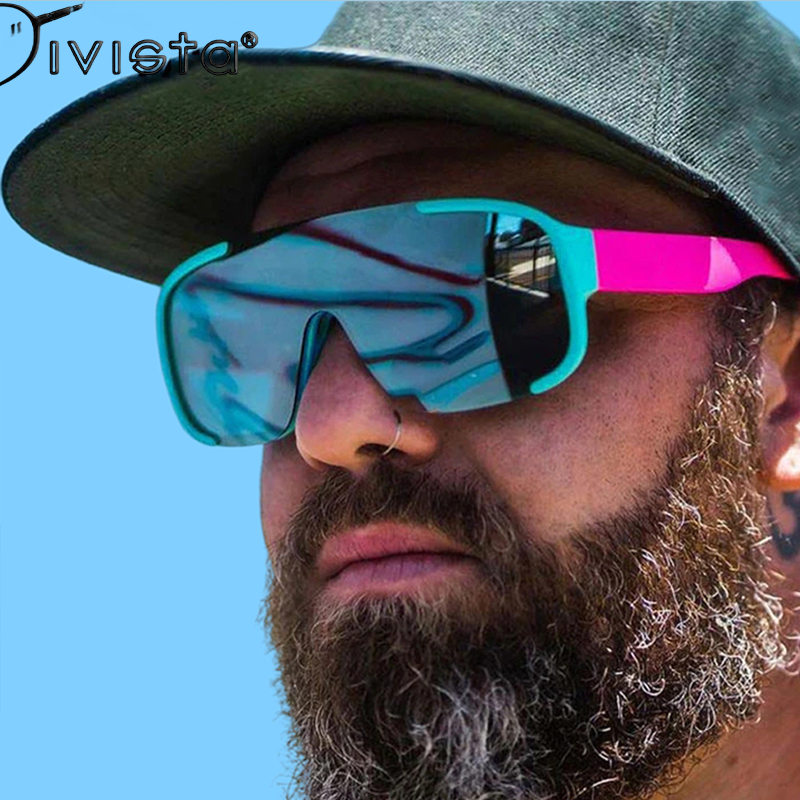 Oversized Goggle Sunglasses Fashion Men Women Brand Designer Shades UV400 Vintage Glasses Retro Vintage Sun Glasses Goggles Shades S90 0000 IVISTA