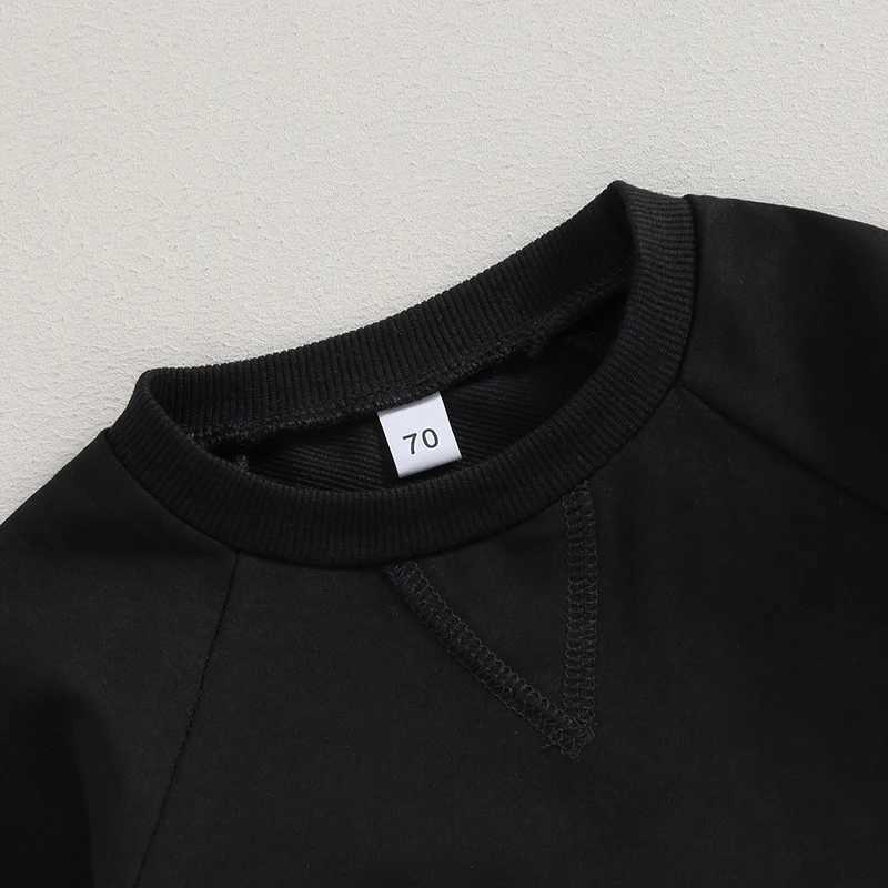 Clothing Sets Toddler Baby Boys Fall Outfits Long Sleeve Split Hem Sweatshirt Tops Pocket Pants Kid Clothes Sets