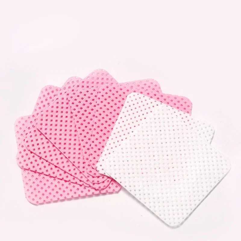Non woven fabrics napkins removing gel nail wipes ergonomics cotton pads art cleaning tools tips nail polish r 240705