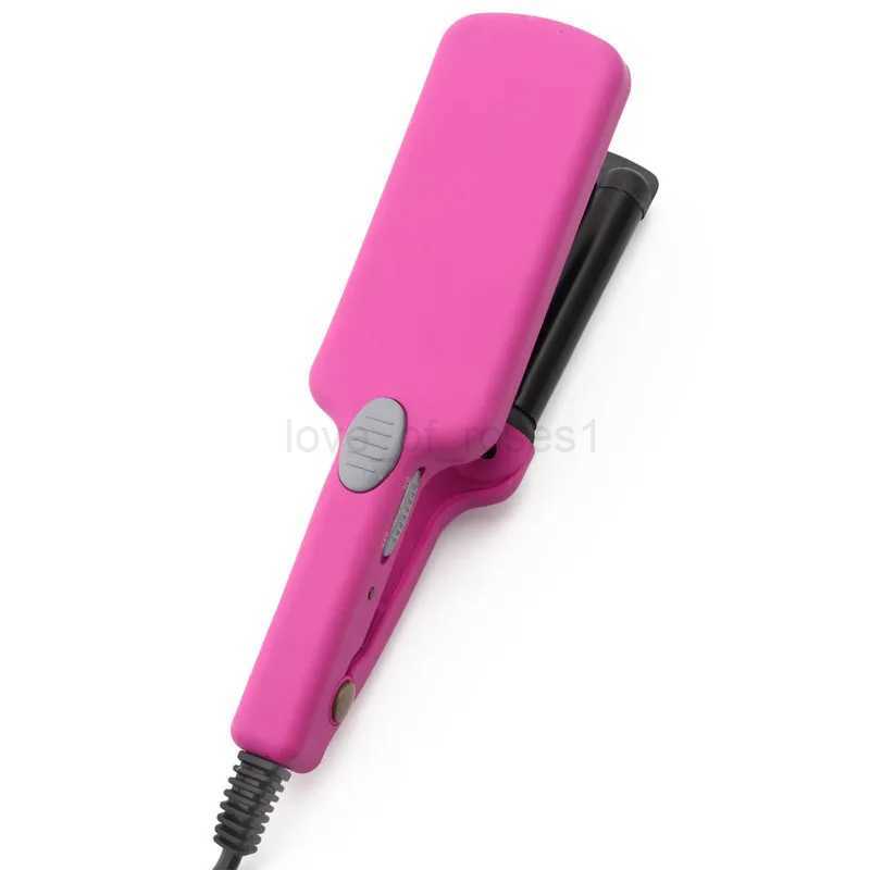 Mini Ceramic Hair Crimper Curler Curling Iron Tong Waving Wand Roller SalonZ240709