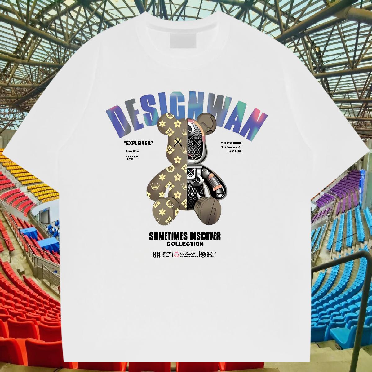 Brand T Shirt For Man Anime Men Tees Sport Cotton O Neck Short Sleeves Designer Tops Tees