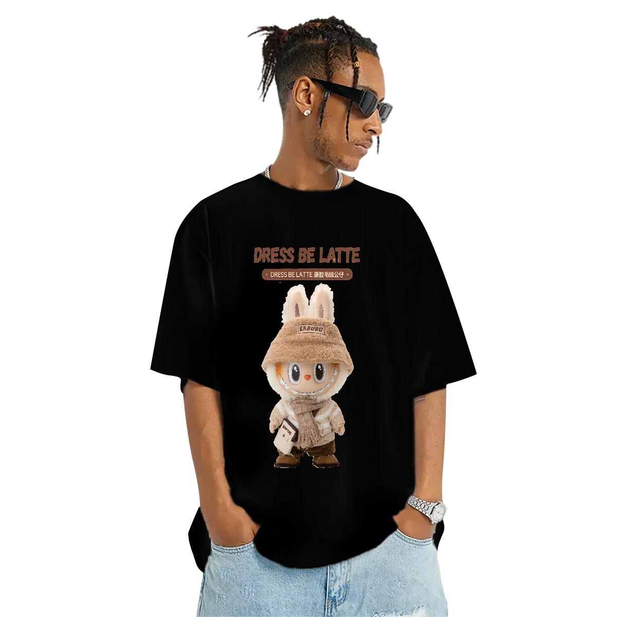 Unisex T Shirt For Man Hip Hop Short Sleeve Cotton O-Neck Men Tshirts Wholesale Graphic Wear