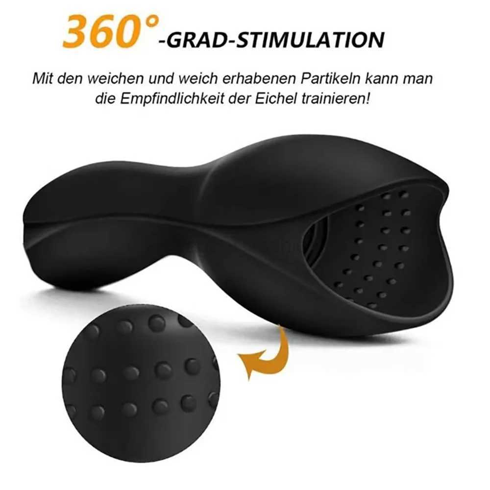 Male Penis Vibrator Glans Massager Urethra Plug Horse Eye Stimulation Silicone SM Adult sexes Toys for Men Masturbation CupB240708