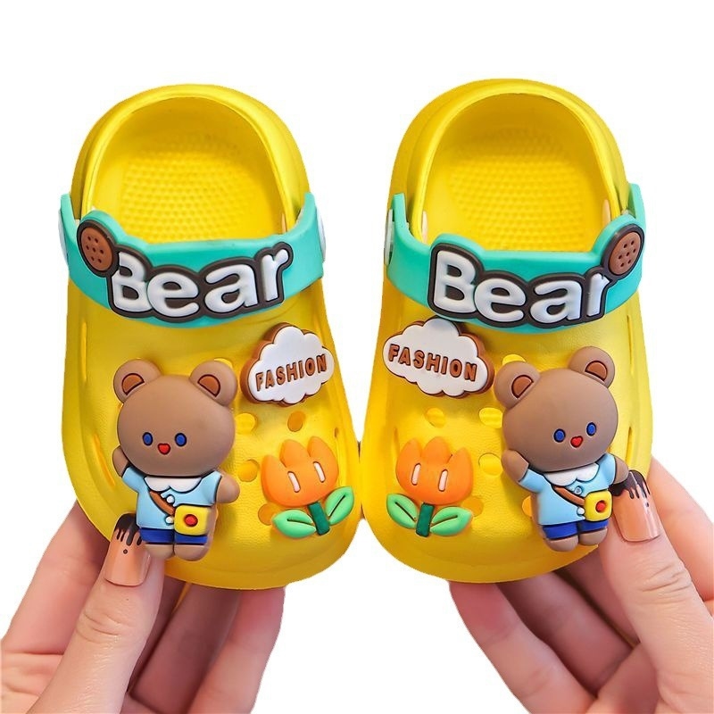 EVA Feces-Stepping Feeg Kids Slippers, 2024 Summer Indoor Parent-Child Boys Girls Sandals dh910320090