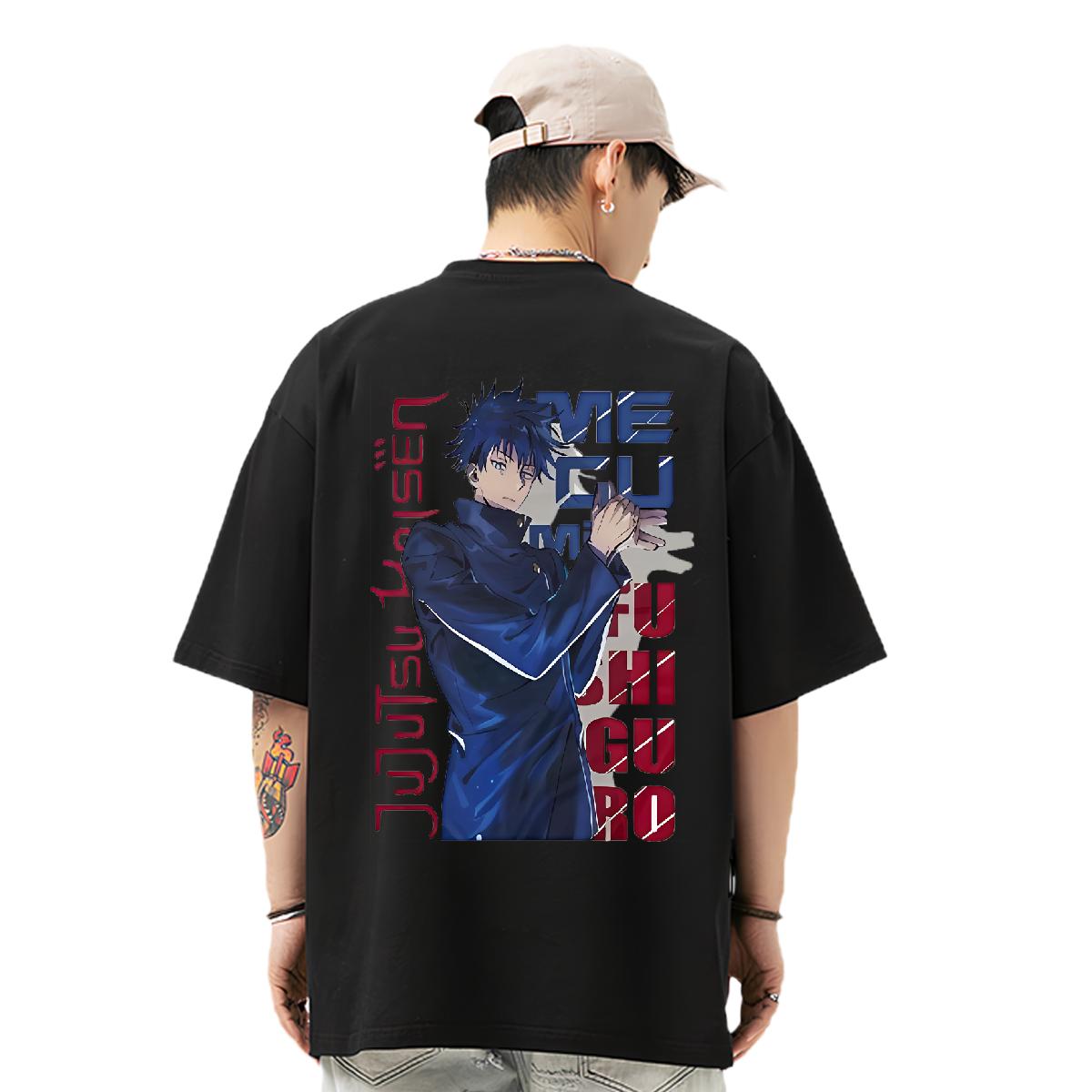 Popular T-Shirts for Men Sport Crew Neck Cotton Mens Tshirts 2024 Plus Size Cartoon Tees