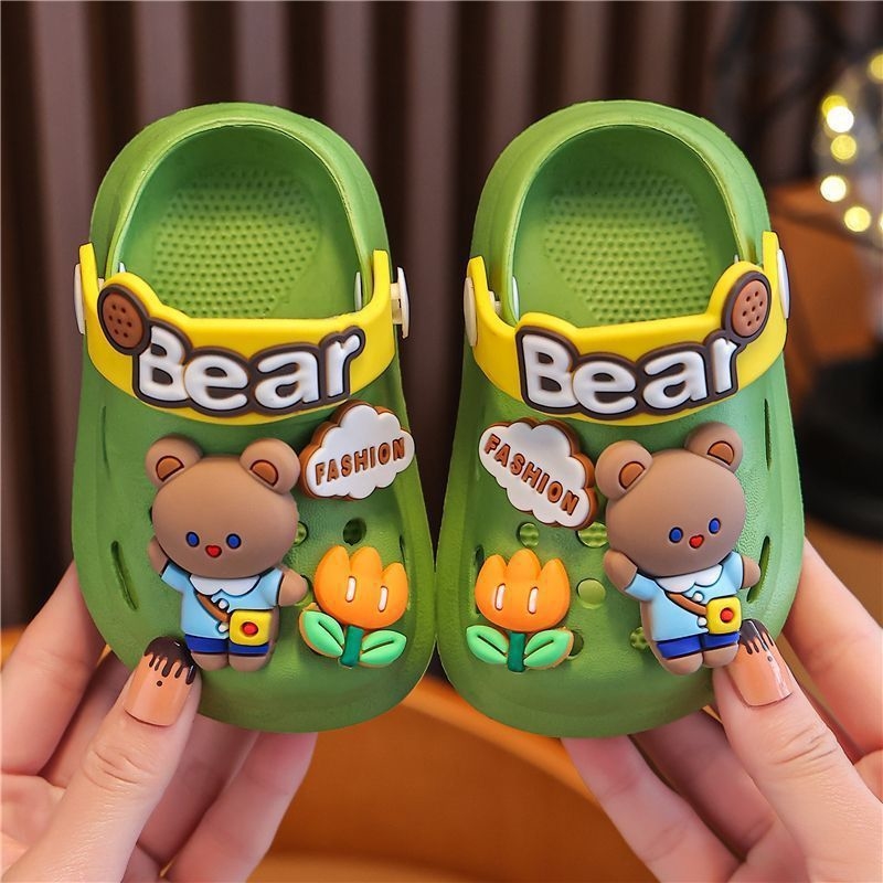 EVA Feces-Stepping Feeg Kids Slippers, 2024 Summer Indoor Parent-Child Boys Girls Sandals dh910320090