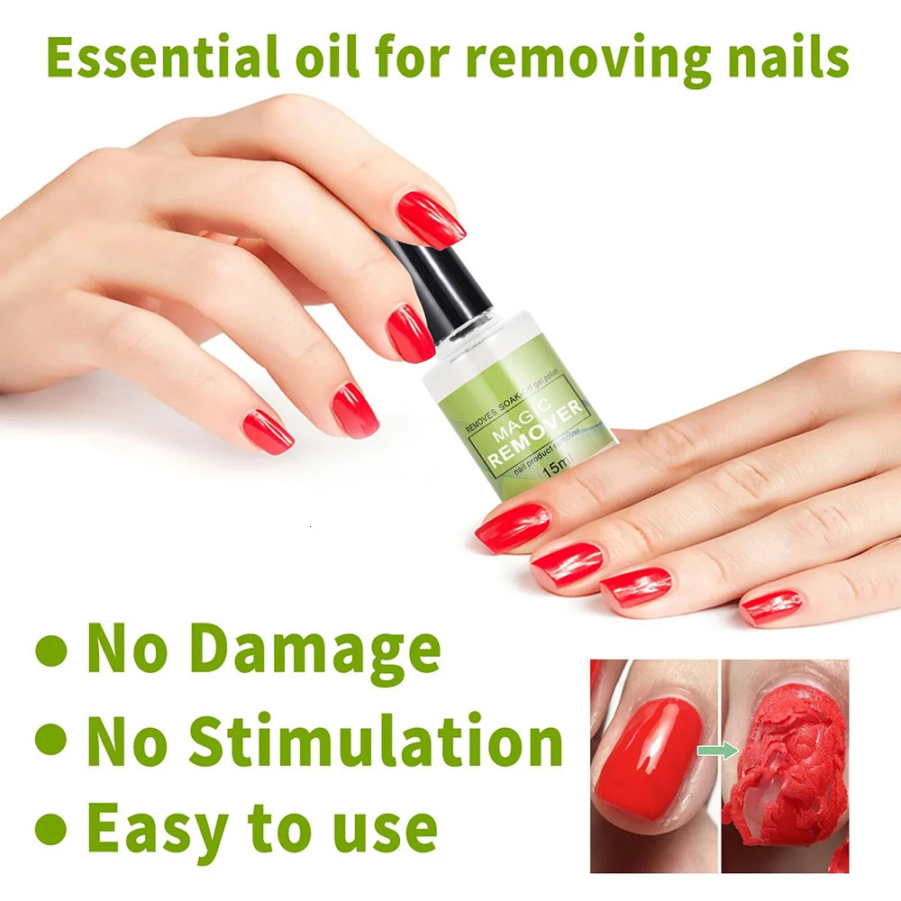 15ML Quick Magic Effect Nall gel Professional Soap UV Cleaning Function Polish Semi anent Hand Painted Varnish* 240705