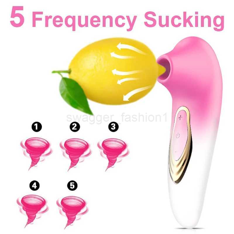 Powerful Sucker Clitoris Sucking Vibrator for Women Clit Nipple Oral Vacuum Stimulator Female Masturbator Massager Adult sexes ToyB240708