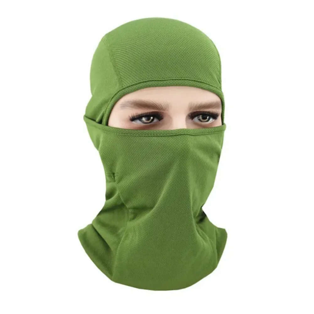 Motorcycle Cycg Mask Full Cover Face Buffs Hat Balaclava Lycra Ski Neck Summer Sun Ultra UV Protection Thin Hot