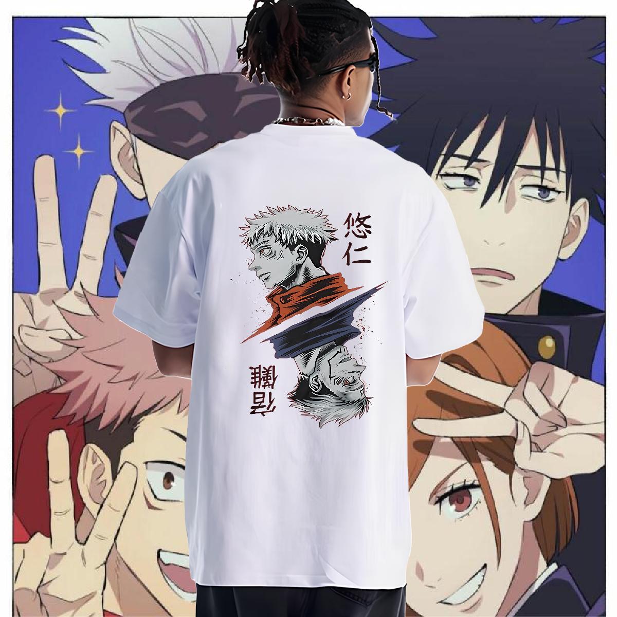 Classic Casual Men T Shirts Plus Size Cartoon Casual Beach Men Tshirts Round Neck Short Sleeve Cool