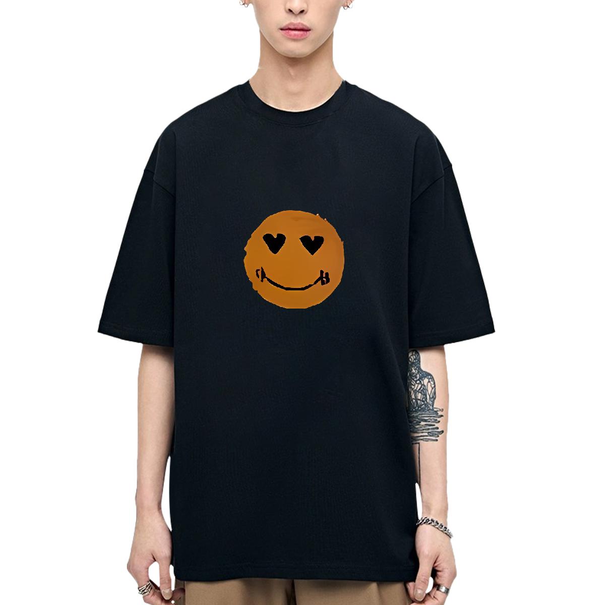 Fashion Design T Shirt For Man Custom Cartoon Mens Tshirts Hip Hop O-Neck Short Sleeve Cotton Classic Tees