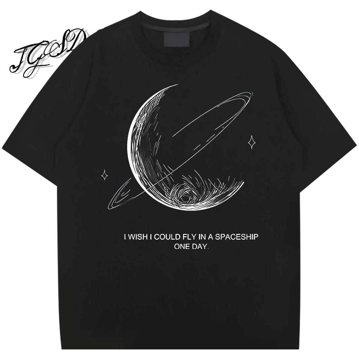 Comfortable Men Tops Tees Breathable Short Sleeve Street Mens T Shirts DIY Printed Customized Clothes