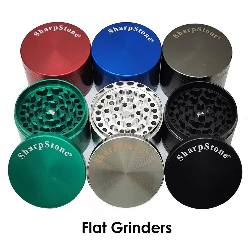 RM SharpStone tonado herb Grinders smoke accessroy 40mm 50mm 55mm 63mm 4 partsherb grinder dry herb mixed colors shipping free T30 T15 D12