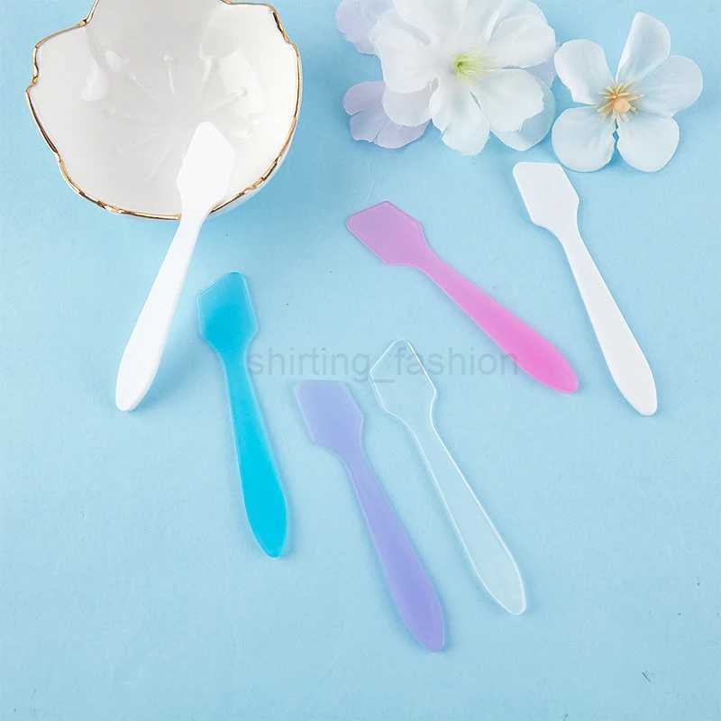 10 Pcs Mini Cosmetic Spatulas Scoop Face Cream Makeup Mask Mixed Spoon Beauty DIY Tools Eye Facial Makeup Applicator SticksCL240708