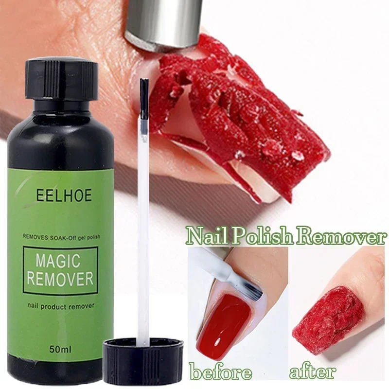 3-minute magic quick removal of gel nail polish harmless nail polish acrylic semi anent varnish cleaning and polishing 240705