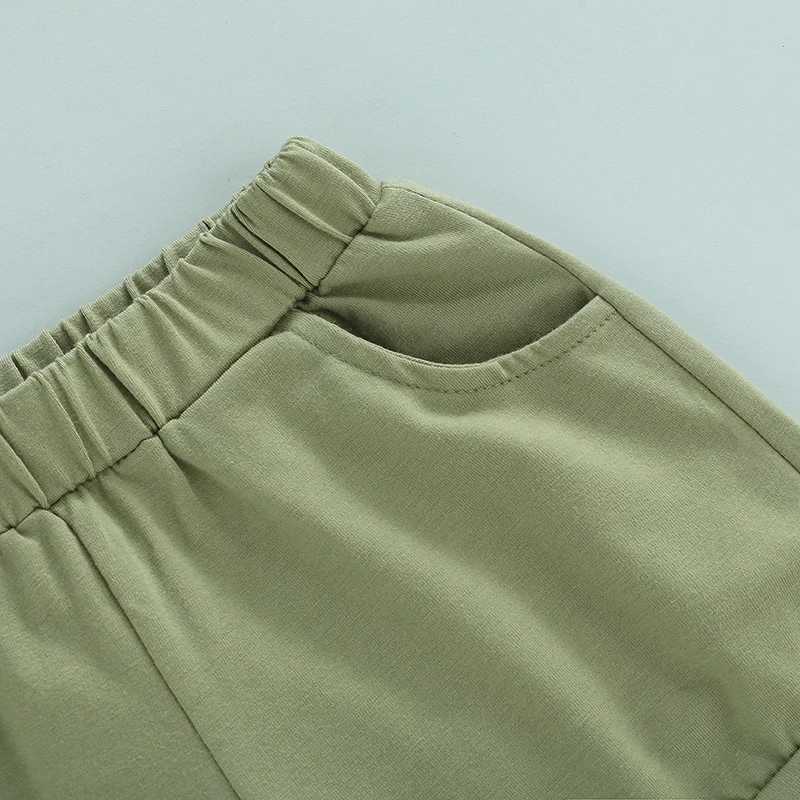 Clothing Sets Toddler Kids Boys Casual Suit Cartoon Dinosaur Printed Lapel Short Sleeve Tops+Solid Color Short Pants Summer Outfit